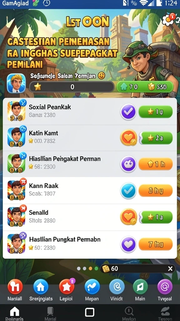 diana4d - Tampilan awal aplikasi dengan desain menarik.
