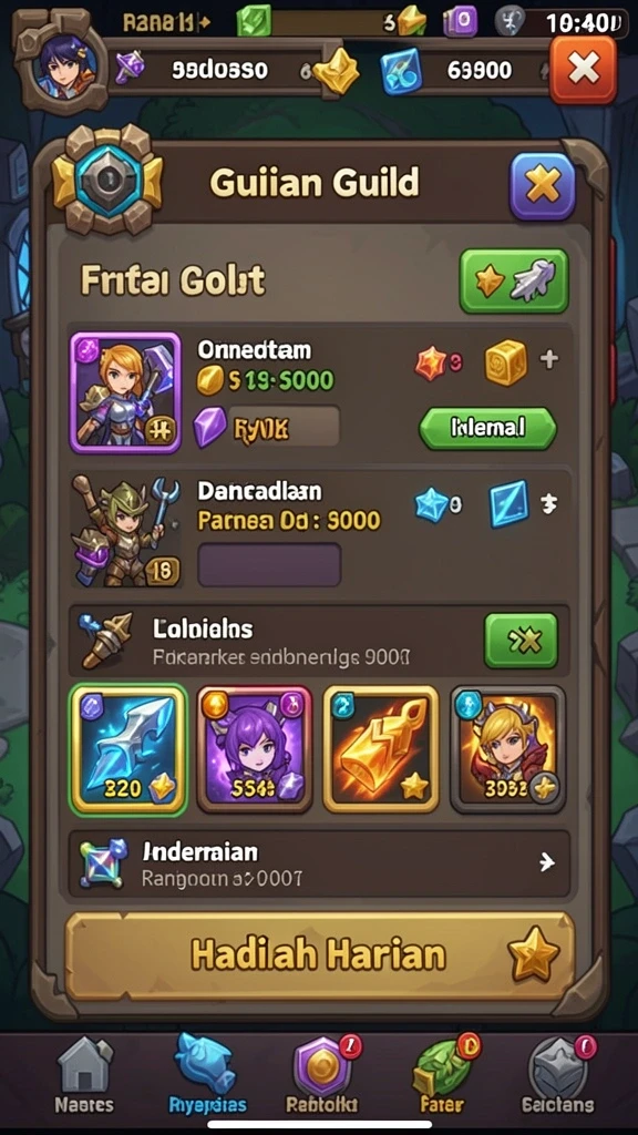 e88 - Grafis yang cerah dan penuh warna.