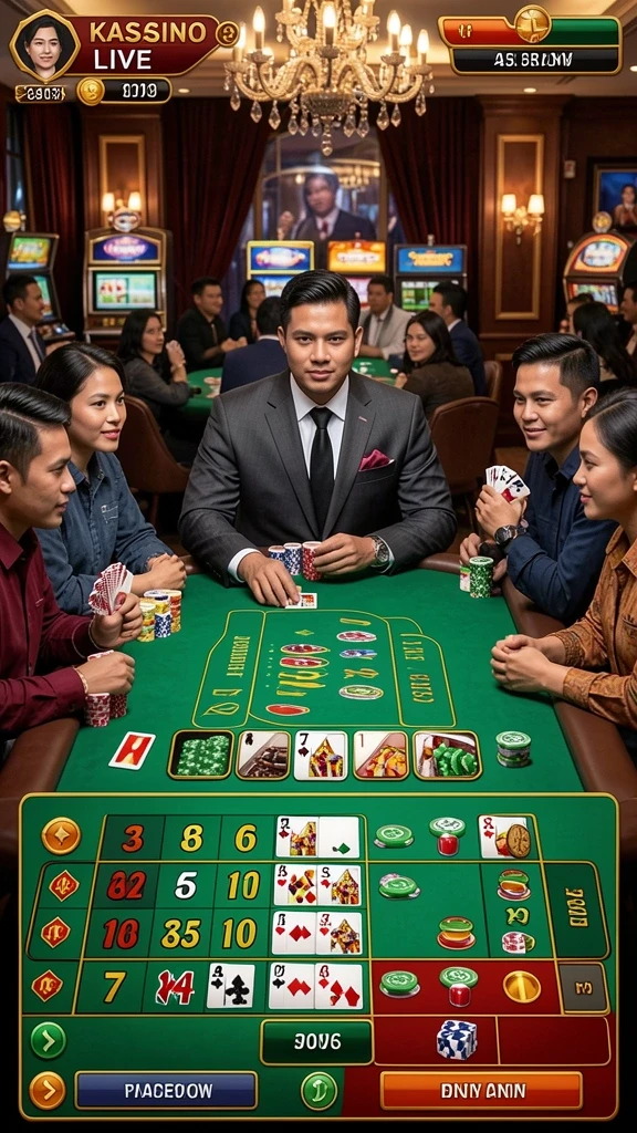 ggg888 - Tangkapan layar memperlihatkan berbagai item dan power-up yang tersedia.