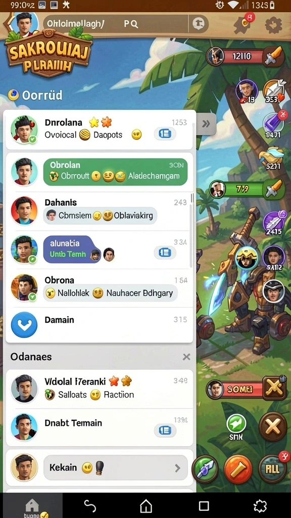 inova77 - Screenshot menampilkan karakter utama INOVA77 dalam aksi.