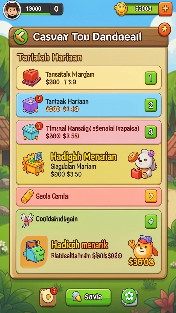 jos77 - Tampilan antarmuka yang ramah pengguna.