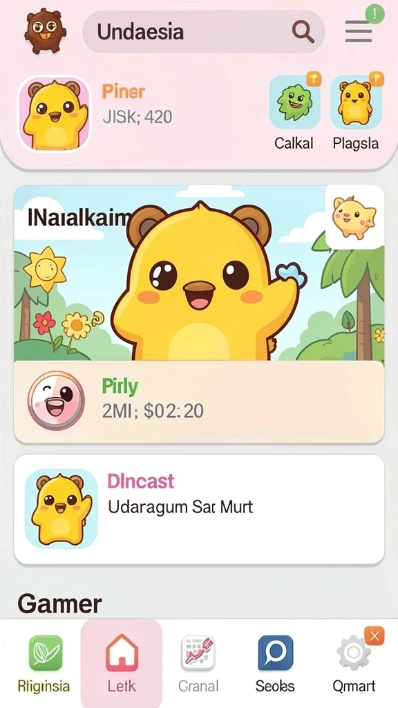 remi101 - Tampilan antarmuka yang menarik dan mudah dinavigasi.