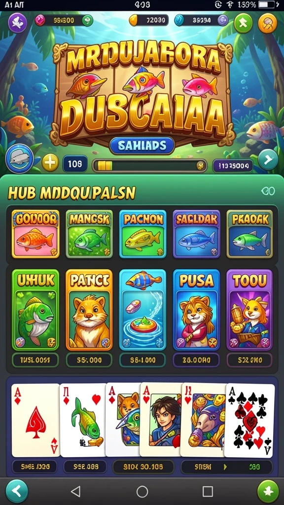 topdomino - Tampilan antarmuka yang bersih dan modern.
